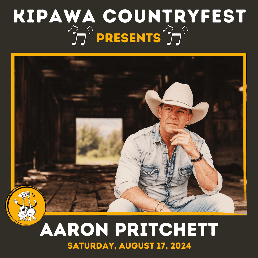 Aaron Pritchett Friday Headliner Kipawa Countryfest